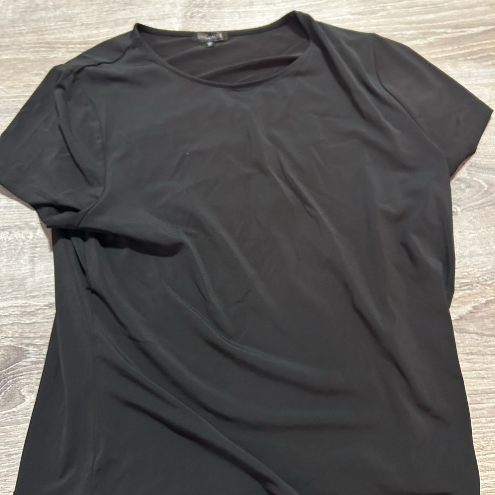 Dynamite Black Short Sleeve Tee